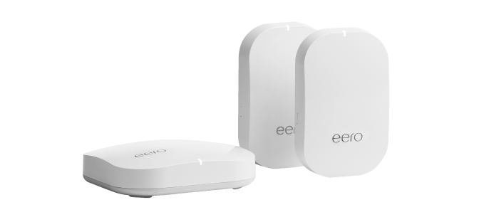 1 eero Pro + 2 eero Beacons